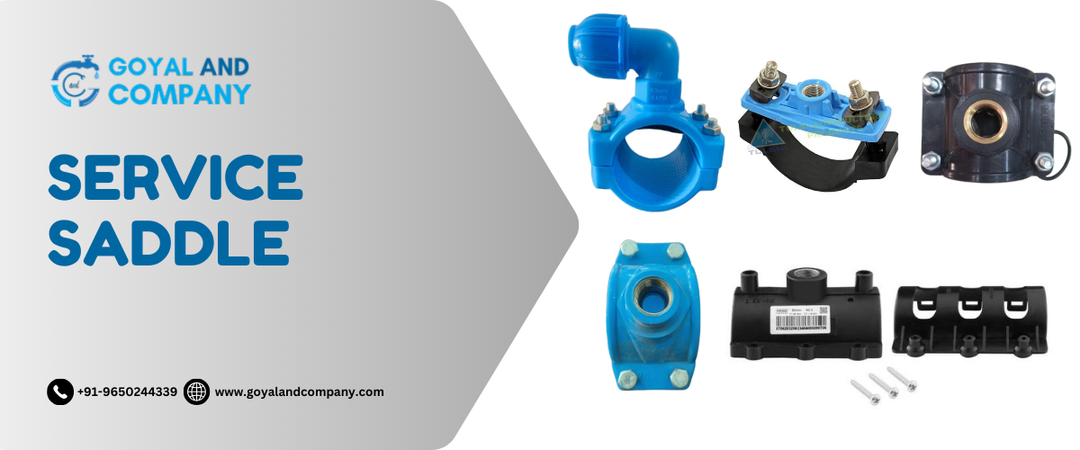 Service saddle banner